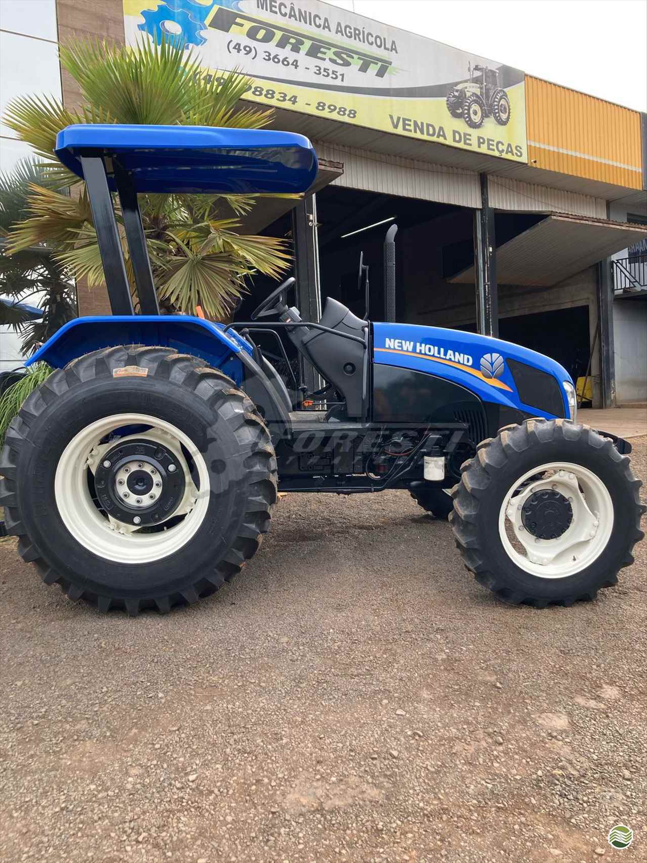TRATOR NEW HOLLAND NEW TL 75 Tração 4x4 Foresti Tratores MARAVILHA SANTA CATARINA SC
